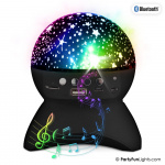 Party Fun Lights Starry Sky Bluetooth-højttaler - sort (605605)