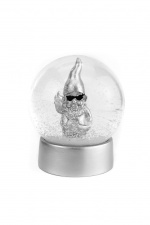 Winkee Snow Globe - Snekugle-nisse - Sølv
