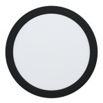Eglo Fueva-Z Smart indbygningslampe Ø21,6 cm - Sort, Zigbee & Bluetooth