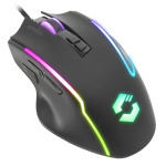 Speedlink DECUS NX RGB-gamingmus, gummi-sort