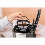 Rommelsbacher Kaffebryggare med timer Rostfritt FKM 1000 1,5l 1000W