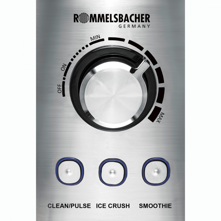 Rommelsbacher Blender MX 1250 Glaskanna 1,75l 1200W 22000RPM