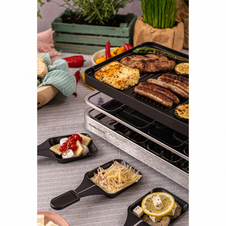 Rommelsbacher Raclettegrill RC 1400 37X23cm 8st spatlar xxl kabel