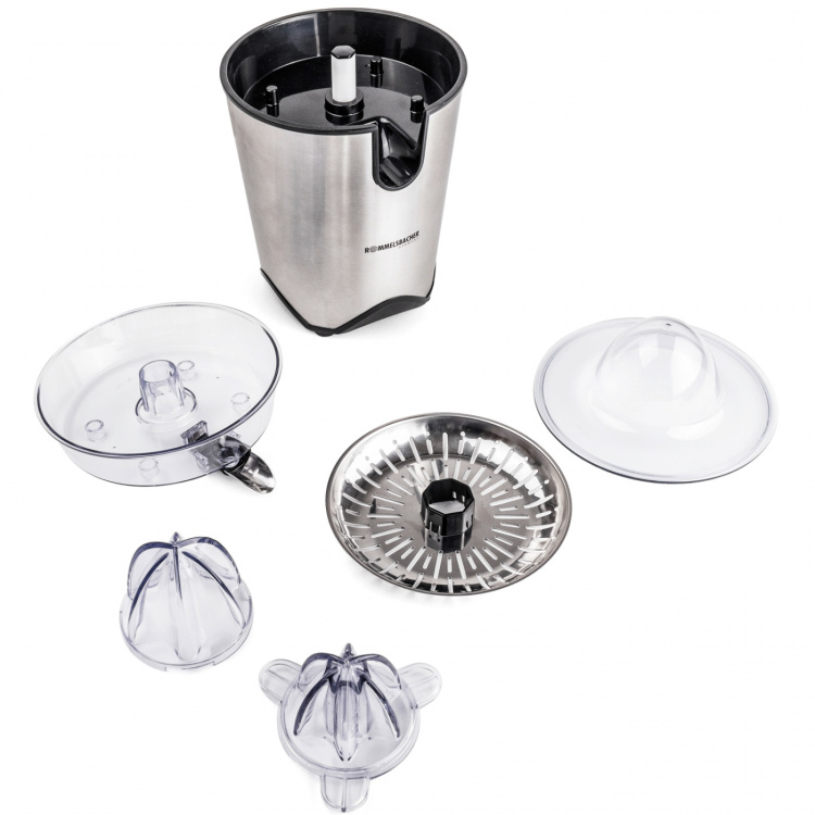 Rommelsbacher Citruspress ZP 60/E Rostfritt stål Powerful Low Noise