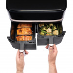 Russell Hobbs Airfryer 27680-56/RH Satisfry Dual Basket Air Fry