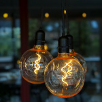 LightsOn Penny Pendellampa Gravity + DecoBulb XL Vintage