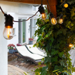 LightsOn Cosy Startpaket 5m Partyslinga inkl. kabel och transformator 3W IP44