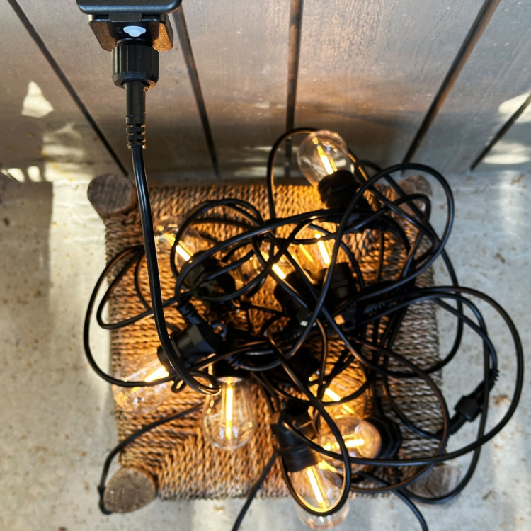 LightsOn Cosy Startpaket 5m Partyslinga inkl. kabel och transformator 3W IP44