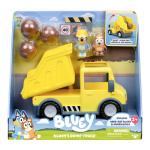 Bluey Bluey\'s Dump Truck med eksklusive Hard-Hat Bluey og Muddy Bingo-figurer - (90317)