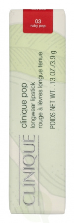 Clinique Pop Longwear Matte Lipstick 3.9 g #03 Ruby Pop