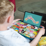 Squishmallows Lap Desk - Teal - 36 cm x 28 cm x 6 cm Squishmallows Lap Desk - Teal - 36 cm x 28 cm x 6 cm