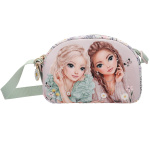 TOPModel TOPModel Skuldertaske SUMMER FEELING - Blød rosa og salviegrøn - Lille (413312)