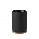 Stelton Theo Termokop med underkop 0,25 L (sort) Stelton Theo Termokop med underkop 0,25 L (sort)