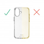 Hama Mobilcover Extreme Protect iPhone 16e Transparent