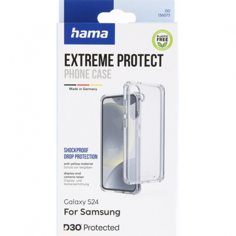Hama Mobilcover Extreme Protect Samsung Galaxy S24 Transparent Hama Mobilcover Extreme Protect Samsung Galaxy S24 Transparent