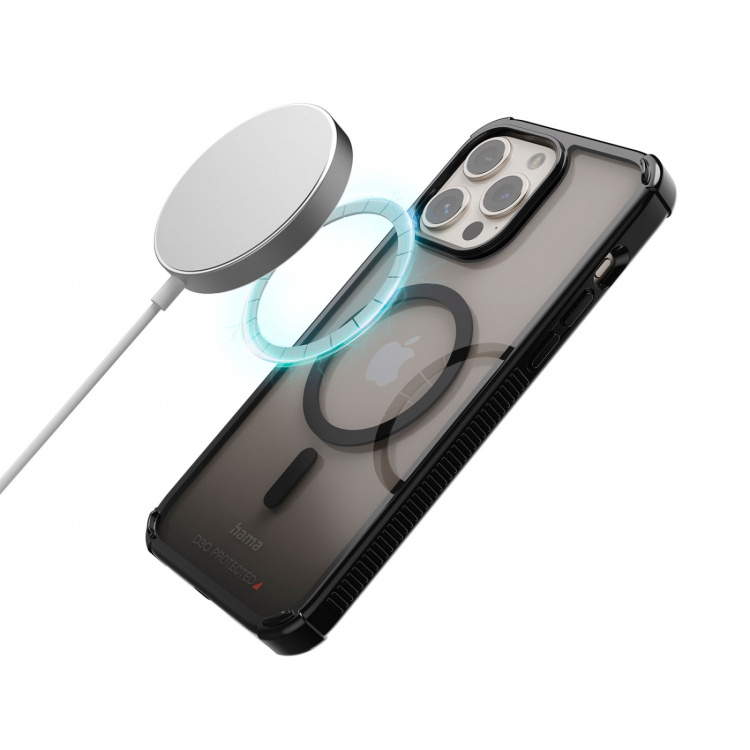 Hama Mobilcover Extreme Protect iPhone 16 MagCase Sort