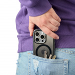 Hama Mobilcover Extreme Protect iPhone 16 Pro MagCase Sort