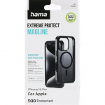 Hama Mobilcover Extreme Protect iPhone 16 Pro MagCase Sort