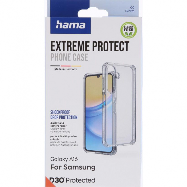 Hama Mobilcover Extreme Protect Samsung Galaxy A16 Transparent