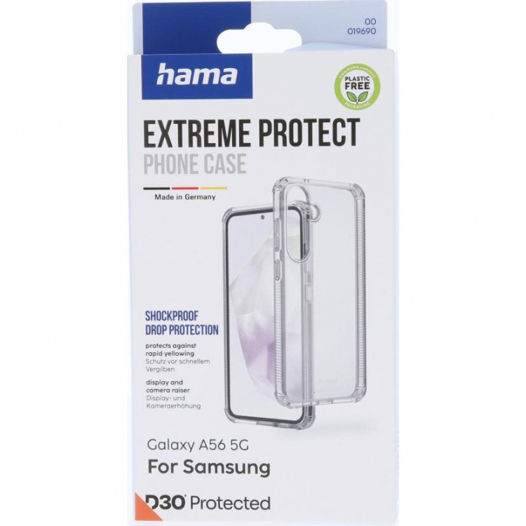 Hama Mobilcover Extreme Protect Samsung Galaxy A56 5G Transparent Hama Mobilcover Extreme Protect Samsung Galaxy A56 5G Transparent