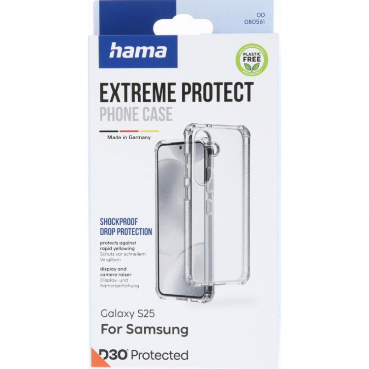 Hama Mobilcover Extreme Protect Samsung Galaxy S25 Transparent Hama Mobilcover Extreme Protect Samsung Galaxy S25 Transparent