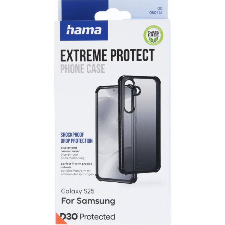Hama Mobilcover Extreme Protect Samsung Galaxy S25 Sort