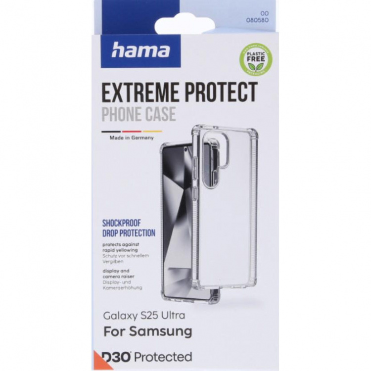 Hama Mobilcover Extreme Protect Samsung Galaxy S25 Ultra Transparent