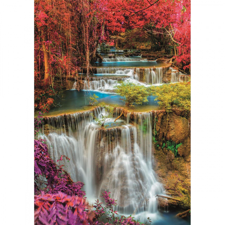 Clementoni Puslespil 1000 Pcs CB Colourful Thai Falls