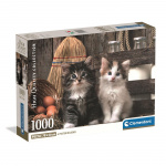 Clementoni Puslespil 1000 Pcs CB High Quality Collection Lovely Kittens