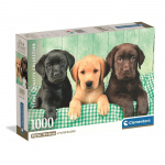 Clementoni Puslespil 1000 Pcs CB High Quality Collection Three Labs