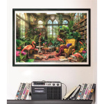 Clementoni Puslespil 1000 Pcs CB High Quality Collection The Greenhouse Library