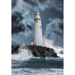 Clementoni Puslespil 1000 Pcs CB Lighthouse In The Storm