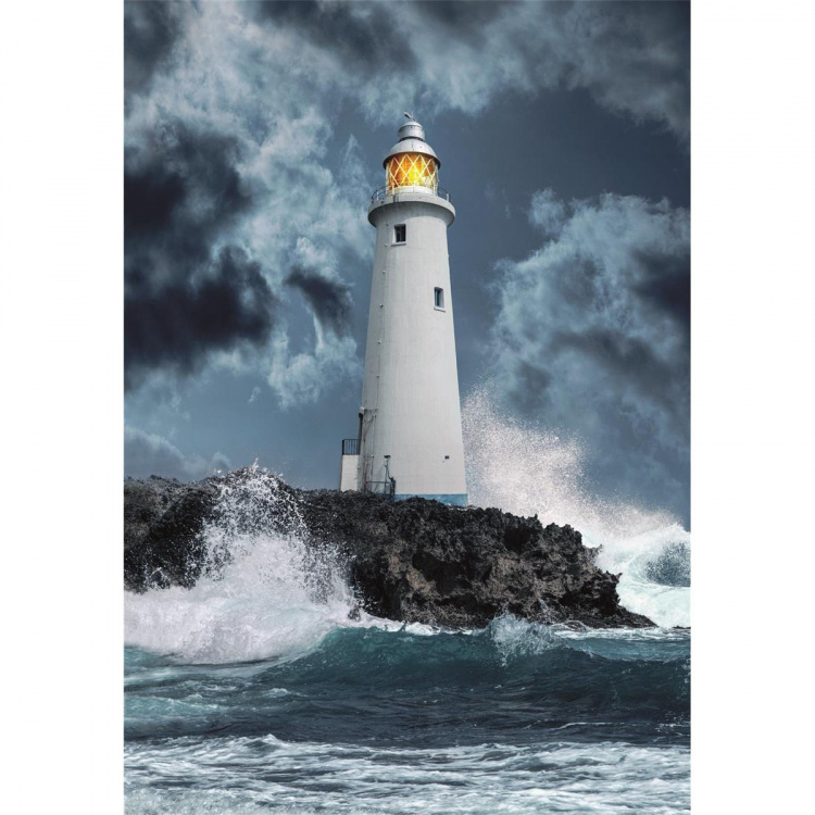 Clementoni Puslespil 1000 Pcs CB Lighthouse In The Storm