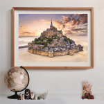 Clementoni Puslespil 1500 Pcs CB High Quality Collection The Mont Saint-Michel Rising