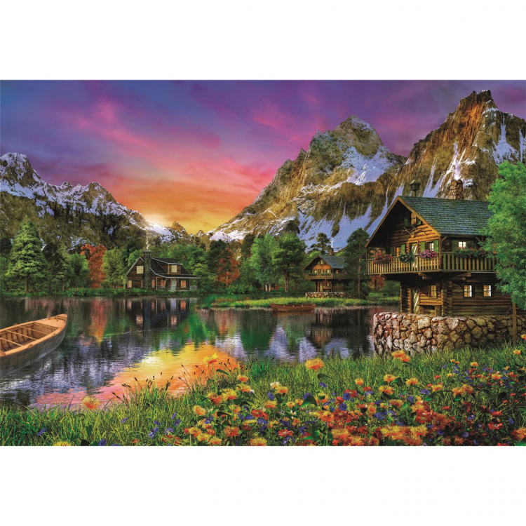 Clementoni Puslespil 6000 Pcs High Quality Collection Alpine Lake