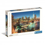 Clementoni Puslespil 6000 Pcs High Quality Collection Brooklyn Bridge Lights
