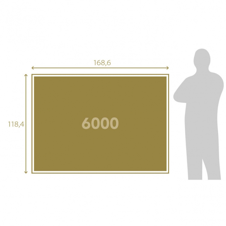 Clementoni Puslespil 6000 Pcs High Quality Collection Las Vegas
