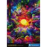 Clementoni Puslespil 500 Pcs CB High Quality Collection Colorbloom Psychedelic Jungle