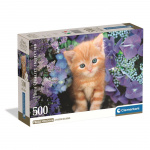 Clementoni Puslespil 500 Pcs CB High Quality Collection Ginger Cat