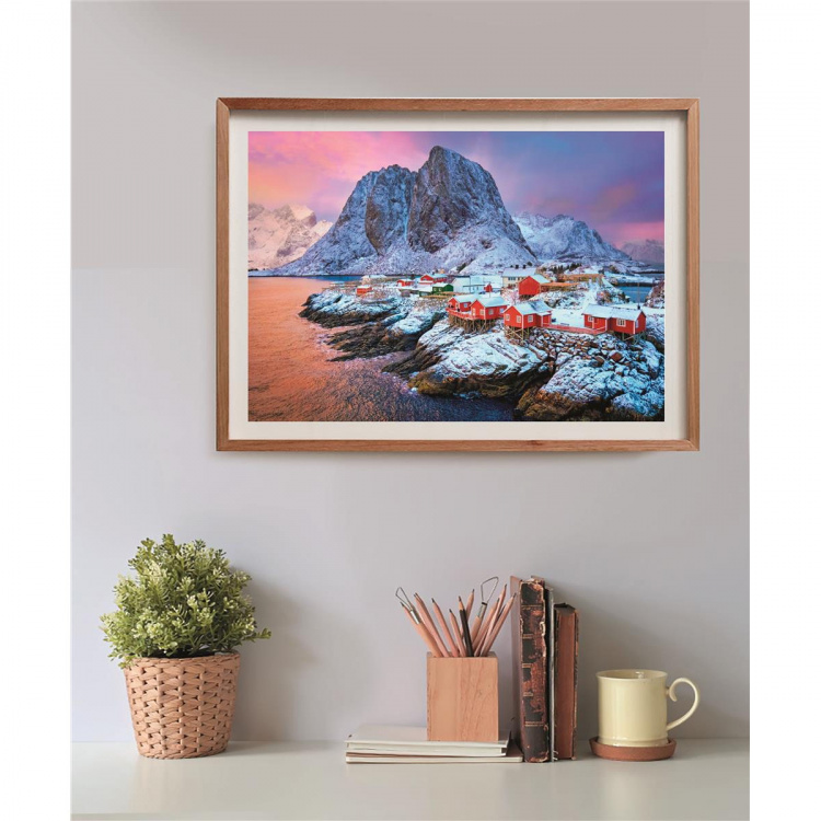 Clementoni Puslespil 500 Pcs CB High Quality Collection Hamnoy Village