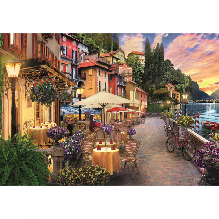 Clementoni Puslespil 500 Pcs CB High Quality Collection Lake Como