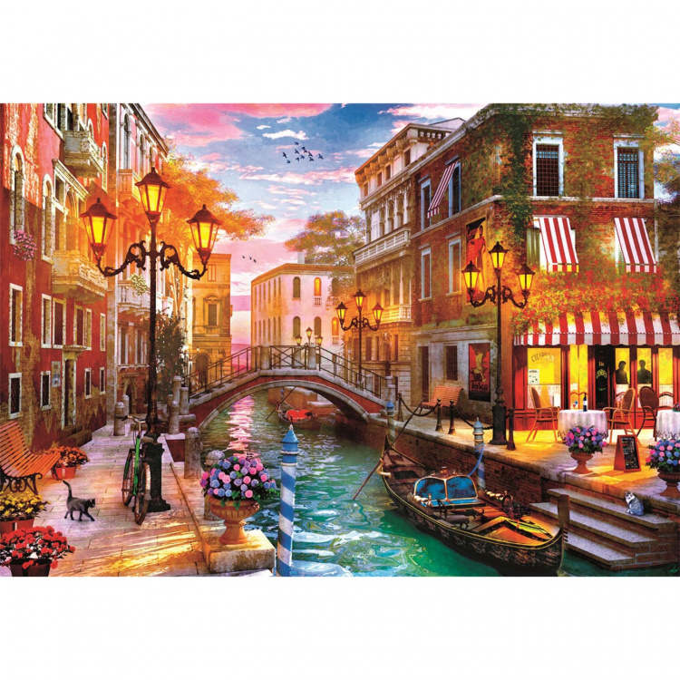 Clementoni Puslespil 500 Pcs CB High Quality Collection Sunset Over Venice