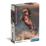 Clementoni Puslespil 500 Pcs CB High Quality Collection Wild Red Stallion