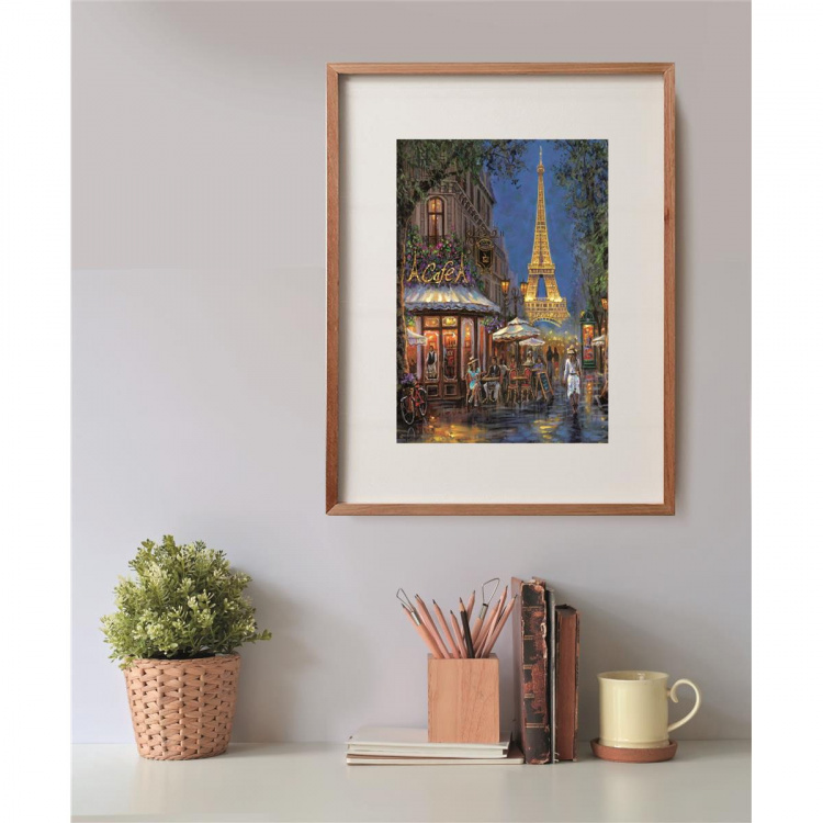 Clementoni Puslespil 500 Pcs CB High Quality Collection Night of the Eiffel Café