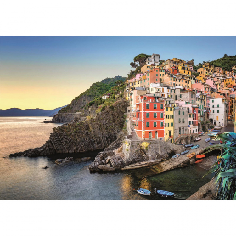 Clementoni Puslespil 500 Pcs CB High Quality Collection Riomaggiore Coast