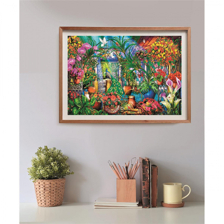 Clementoni Puslespil 500 Pcs CB High Quality Collection The Greenhouse Caretakers