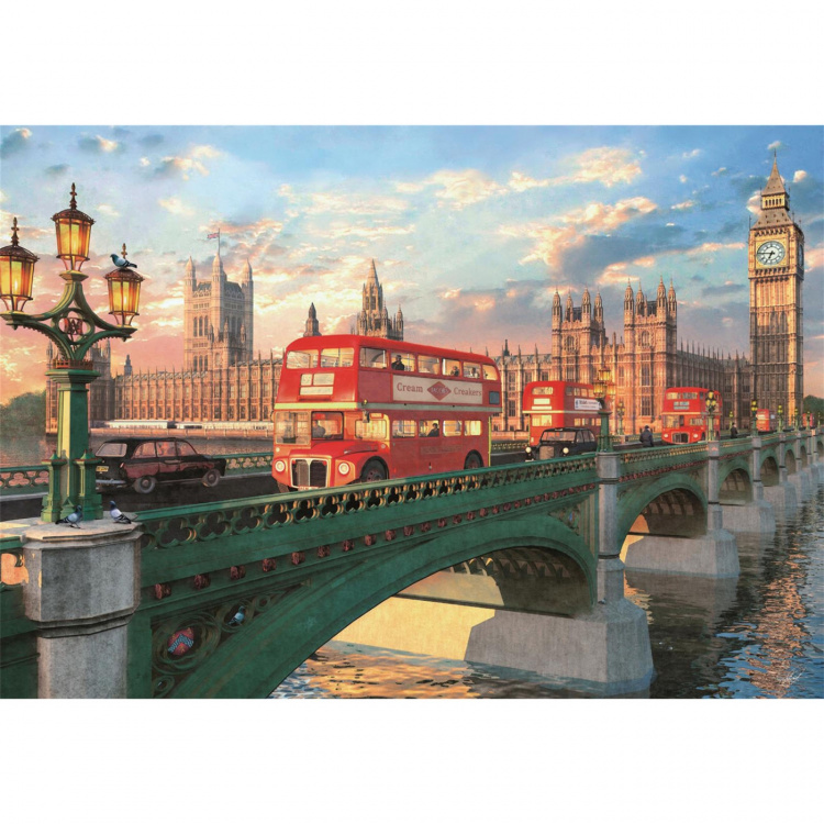 Clementoni Puslespil 500 Pcs CB High Quality Collection Westminster Bridge