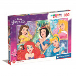 Clementoni Puslespil 180 Pcs Disney Princess