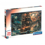 Clementoni Puslespil 300 Pcs Pirates Of The Haunted Seas