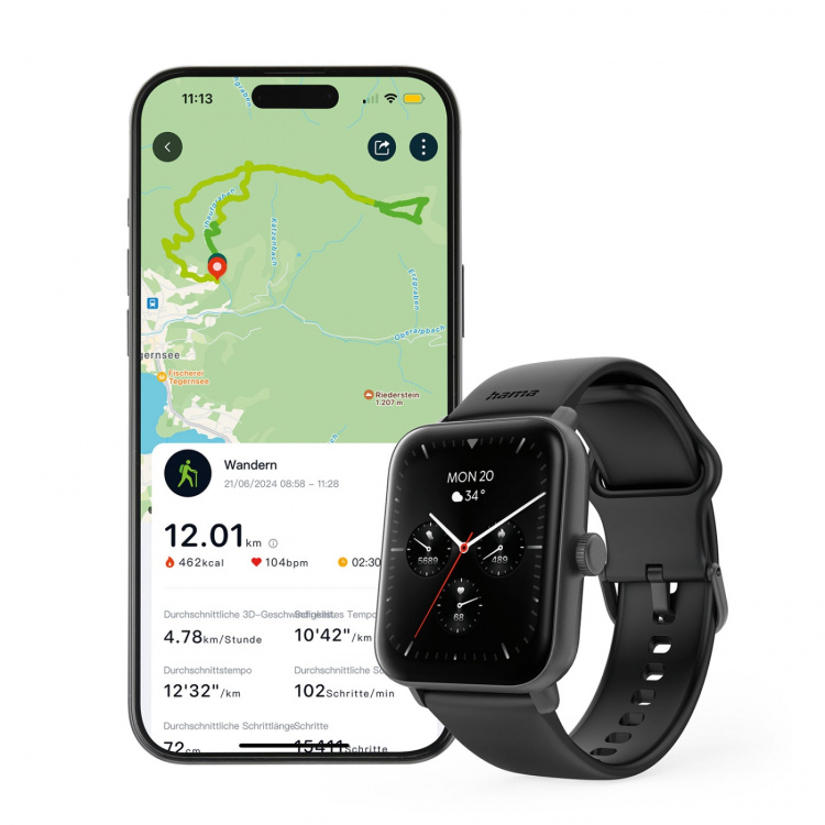 Hama Smart Watch 6010 Sort
